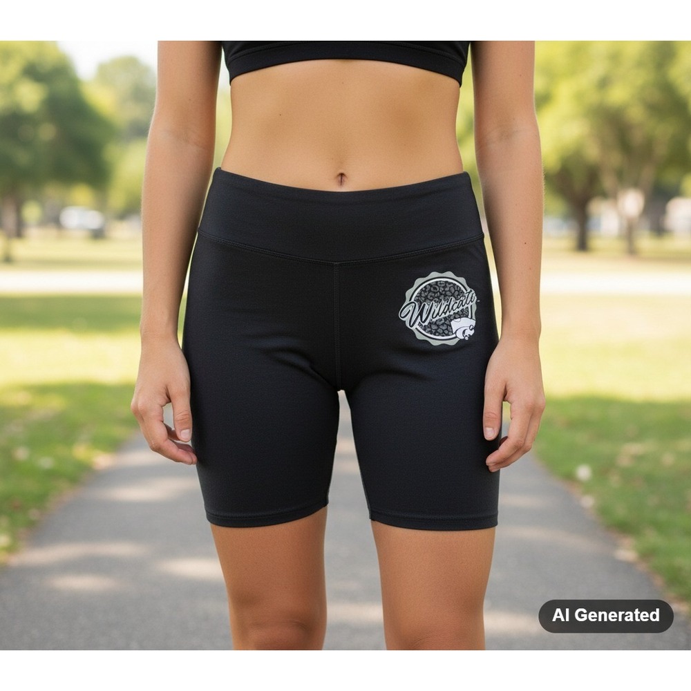 NCAA Kansas State‎ Wildcats Women Bike Shorts - XL